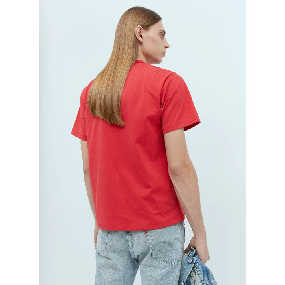 Kenzo Casual Katoenen T-shirt Red Heren