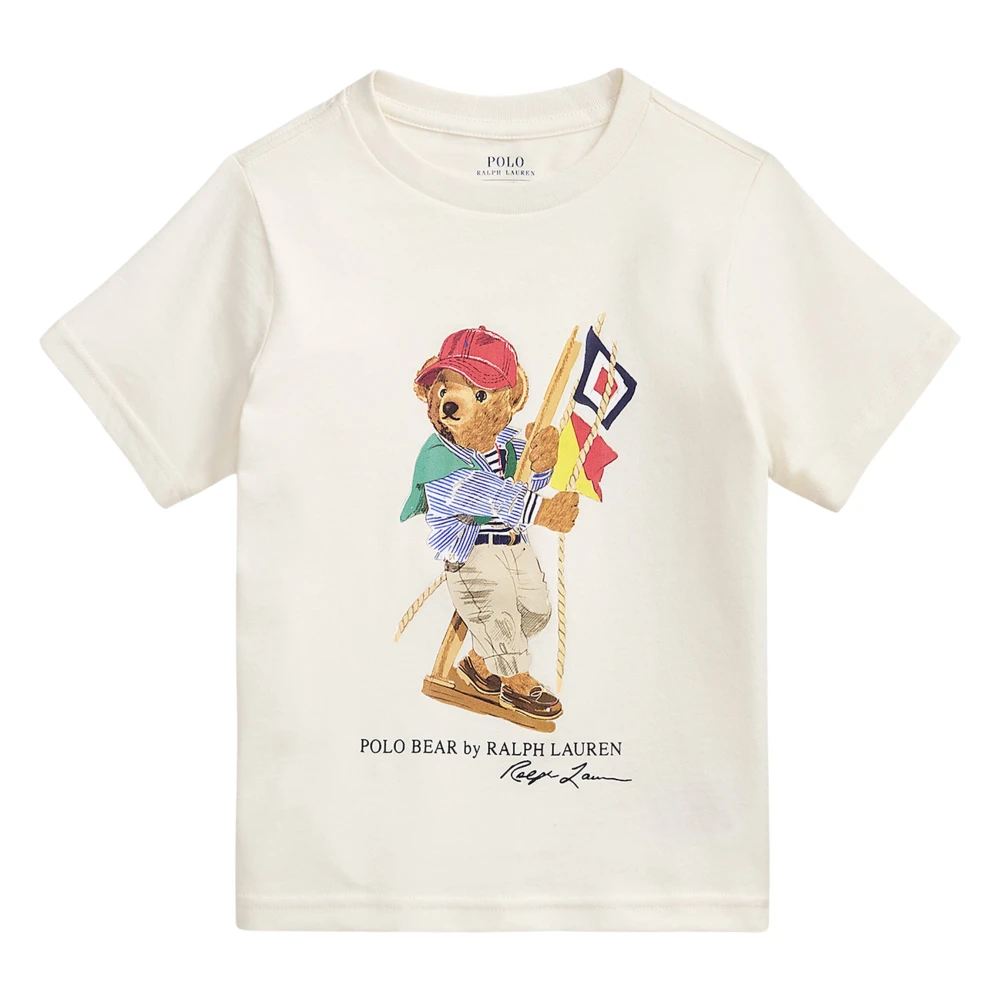 Ralph Lauren Men's White Polo Bear Jersey T-Shirt