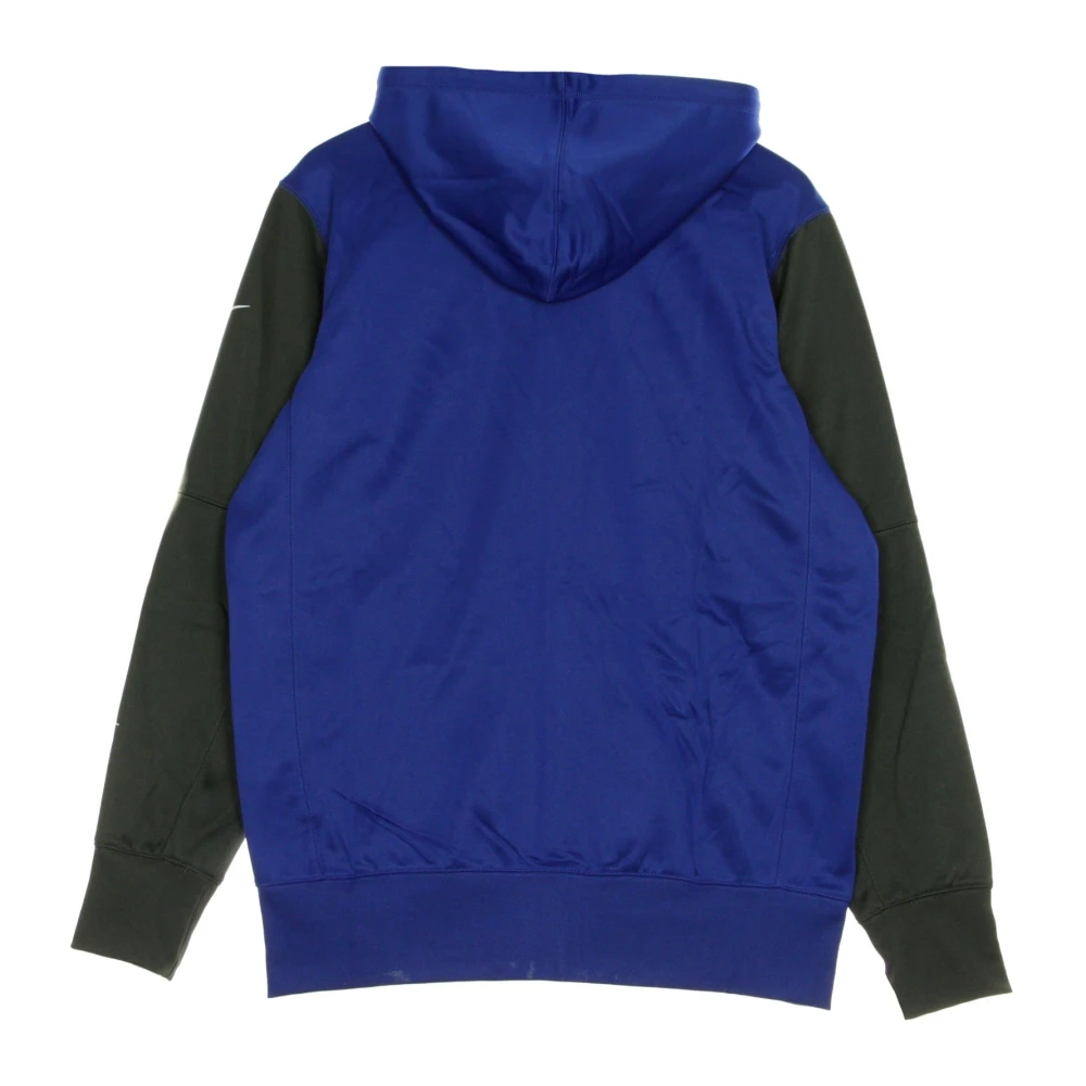 Nike Hoodie Tracksuit Jacket met Mascot Logo Blue Heren