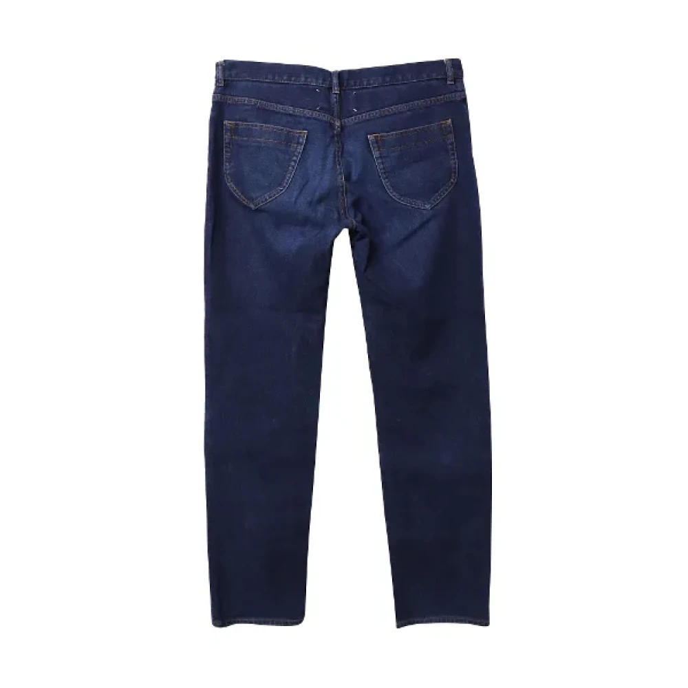 Maison Margiela Pre-owned Cotton jeans Blue Heren