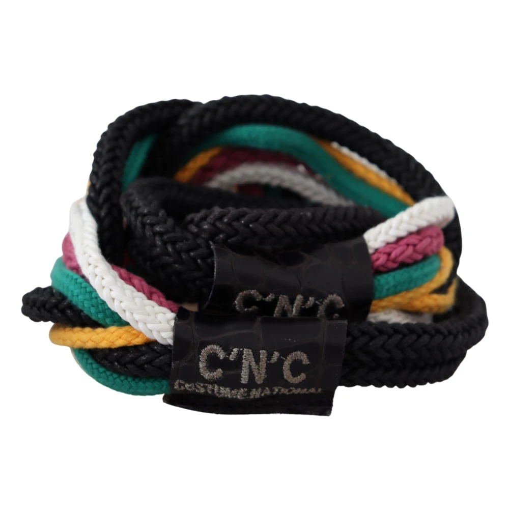 Costume National Women's Multicolor Twisted Rope Belt