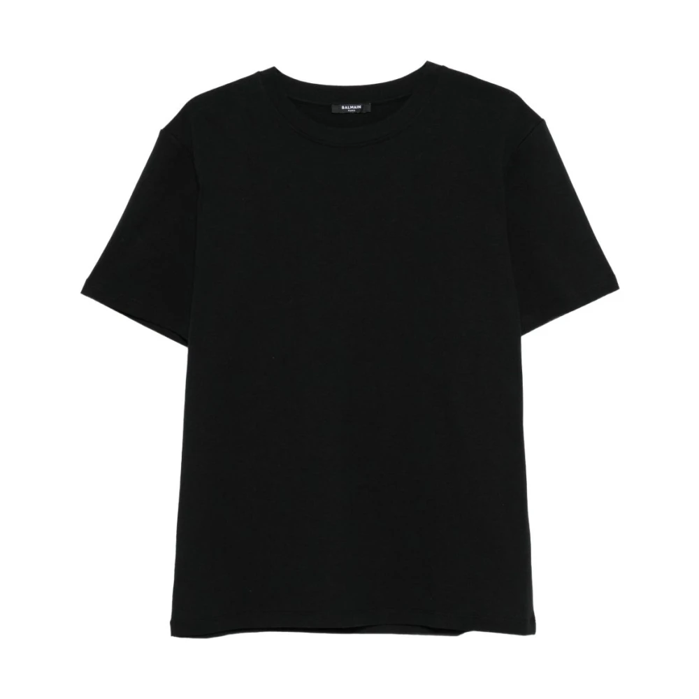 Balmain Black T-Shirts And Polos - Male - T-Shirts - S - Tops