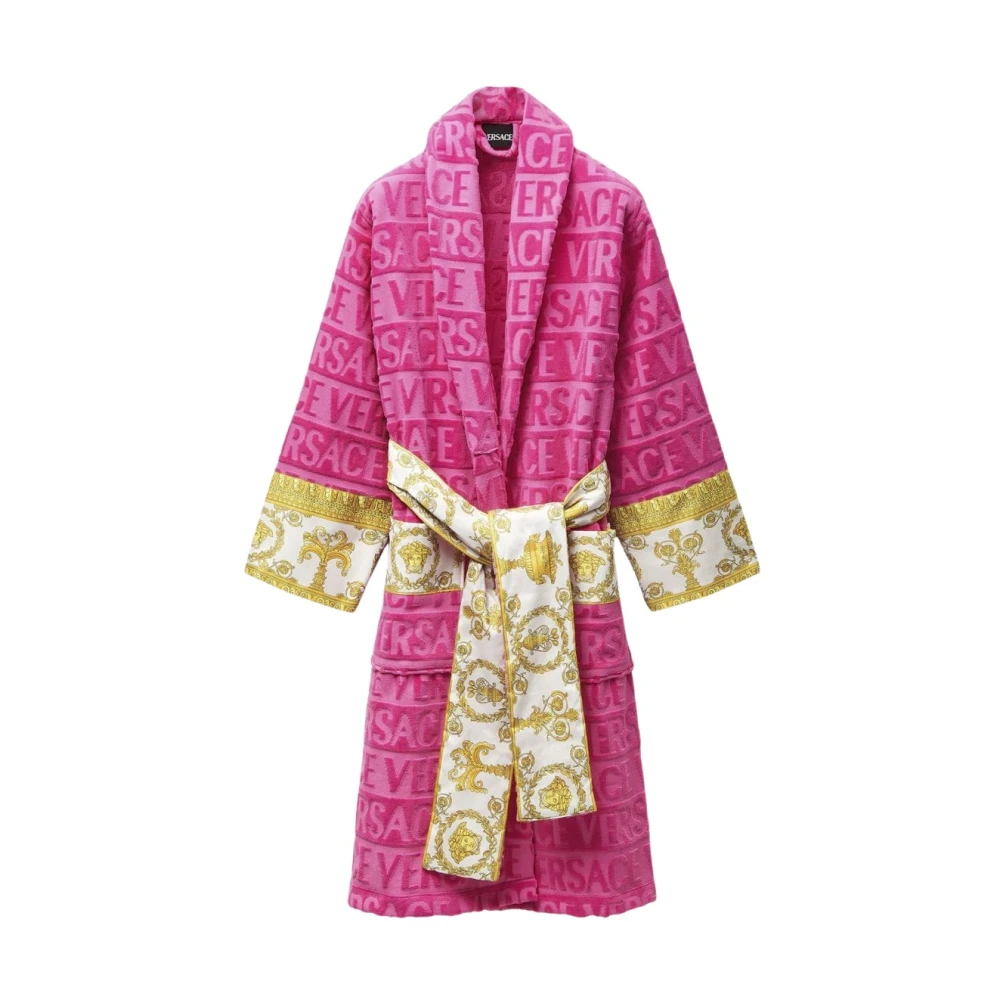 Versace , Robes, Male, Pink, S, I Heart Baroque Bathrobe