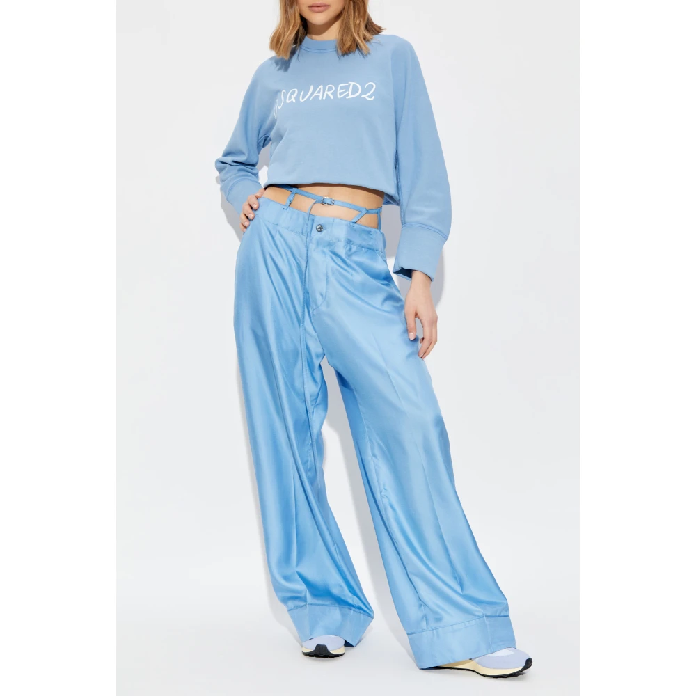 Dsquared2 Logo sweatshirt Blue Dames