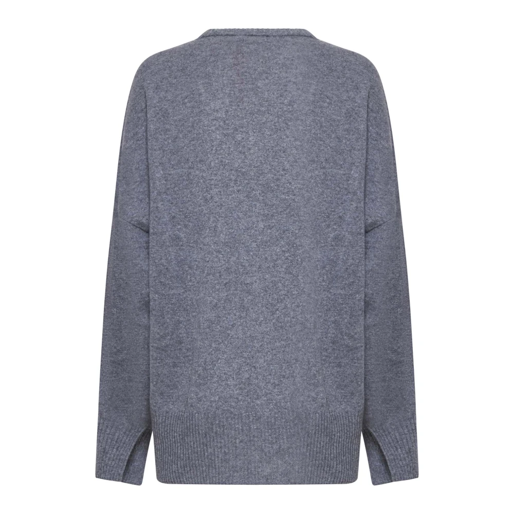 Semicouture Grijze Sweater Avis Gray Dames