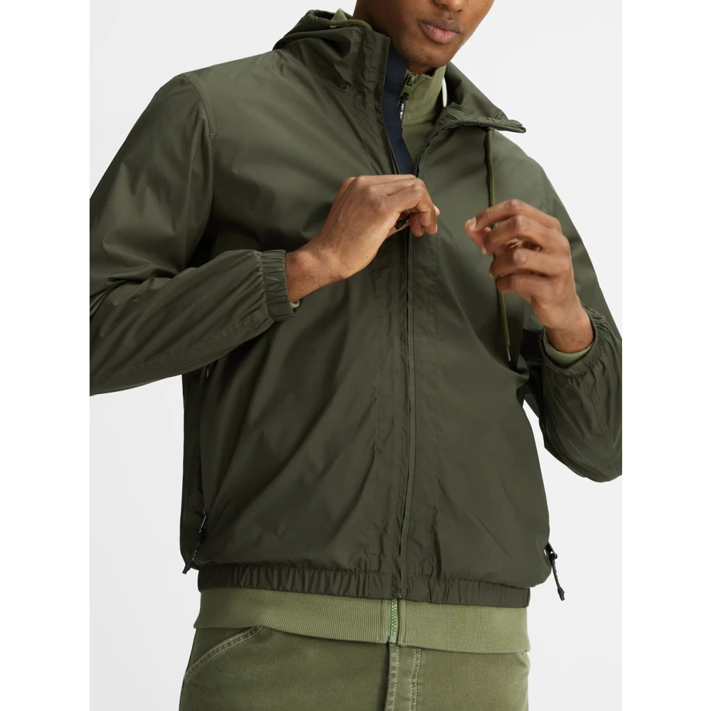 GAS Urban Nylon Jas Four Leafclover Green Heren