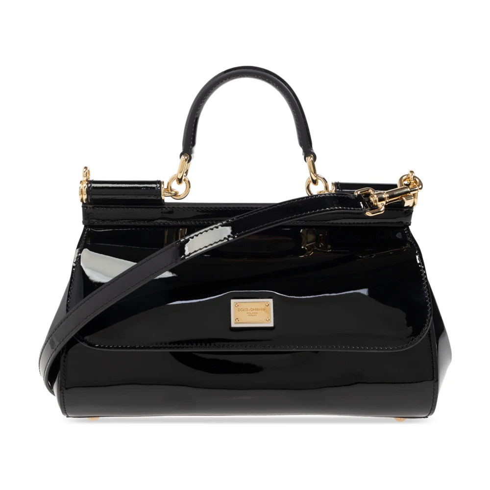 Dolce & Gabbana Handtas Sicily Black Dames