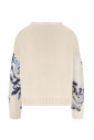 pull-a-motif-de-roses-bleu-et-blanc