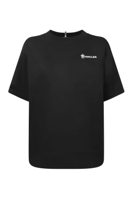 Mirrored Logo Cotton T-Shirt