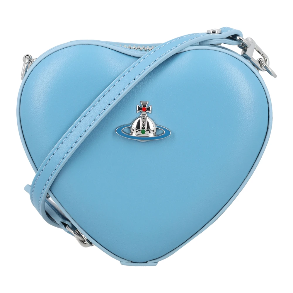 Vivienne Westwood Blauwe Heart Crossbody Tas Blue Dames