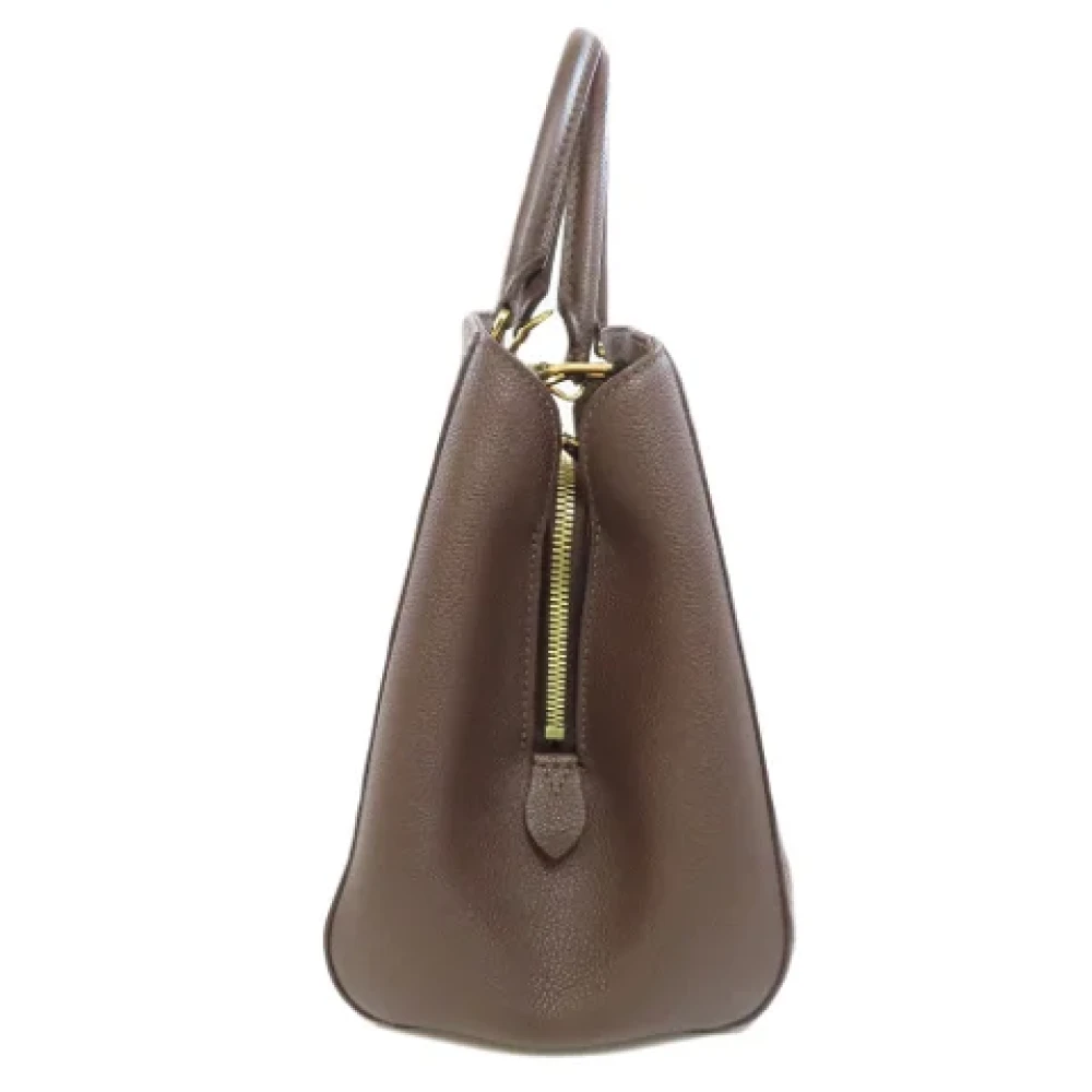 Louis Vuitton Vintage Pre-owned Fabric handbags Brown Dames