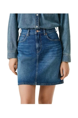 Klassisk jeanskjol