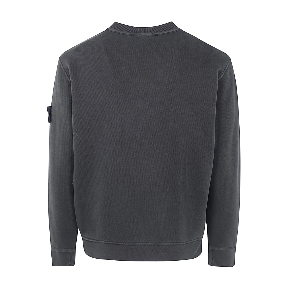 Stone Island Casual Hoodie Gray Heren