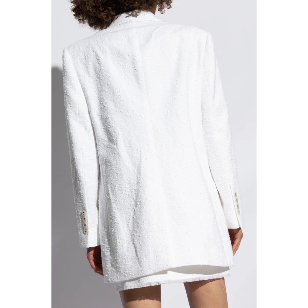 Dolce & Gabbana Tweed jas White Dames