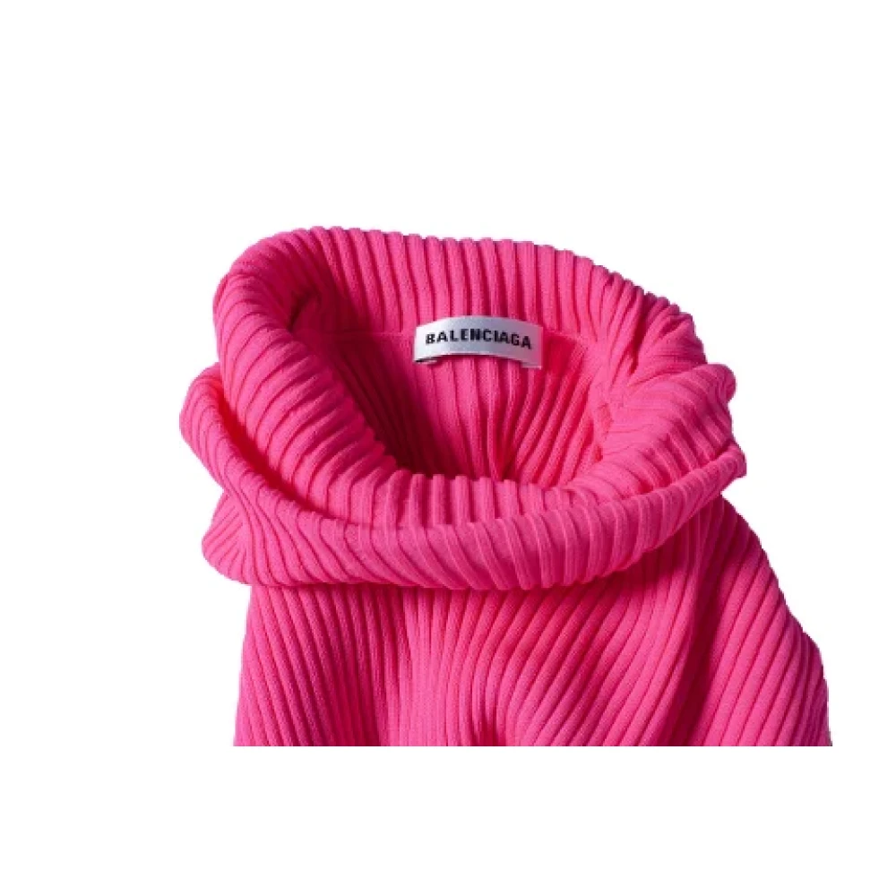 Balenciaga Vintage Pre-owned Knit tops Pink Dames