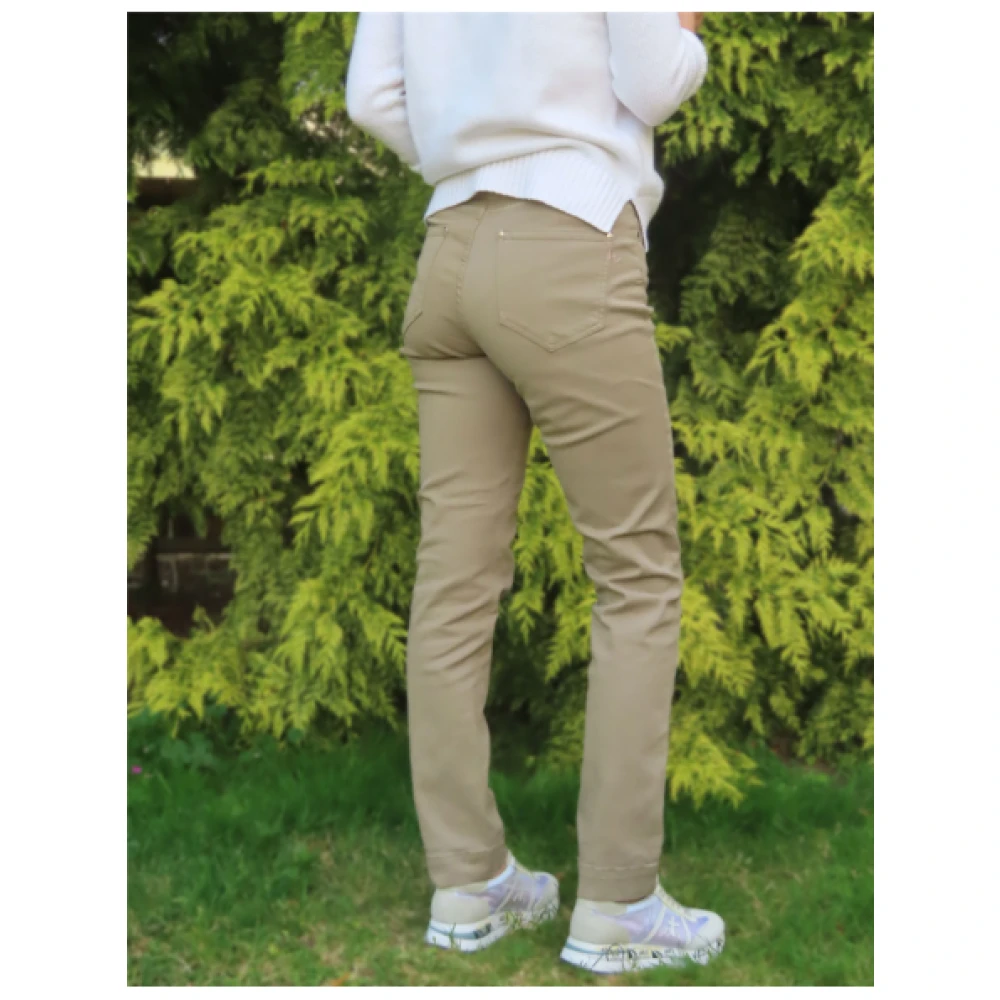 Islow Hoge Taille Matrozenbroek Beige Dames