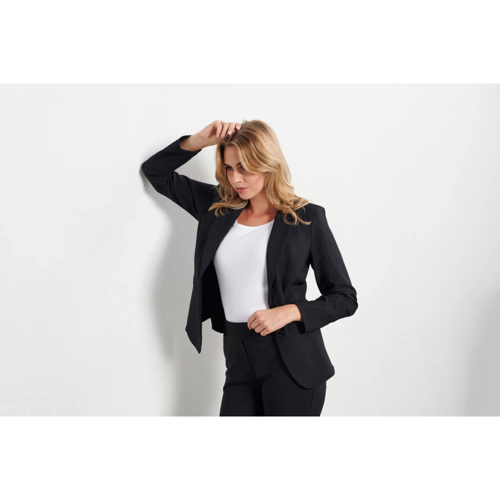 &Co Woman Blazer Heren Bruin Black Dames