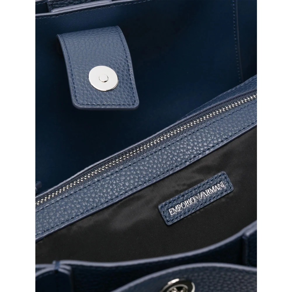 Emporio Armani Stijlvolle tassen met afneembare band Blue Dames