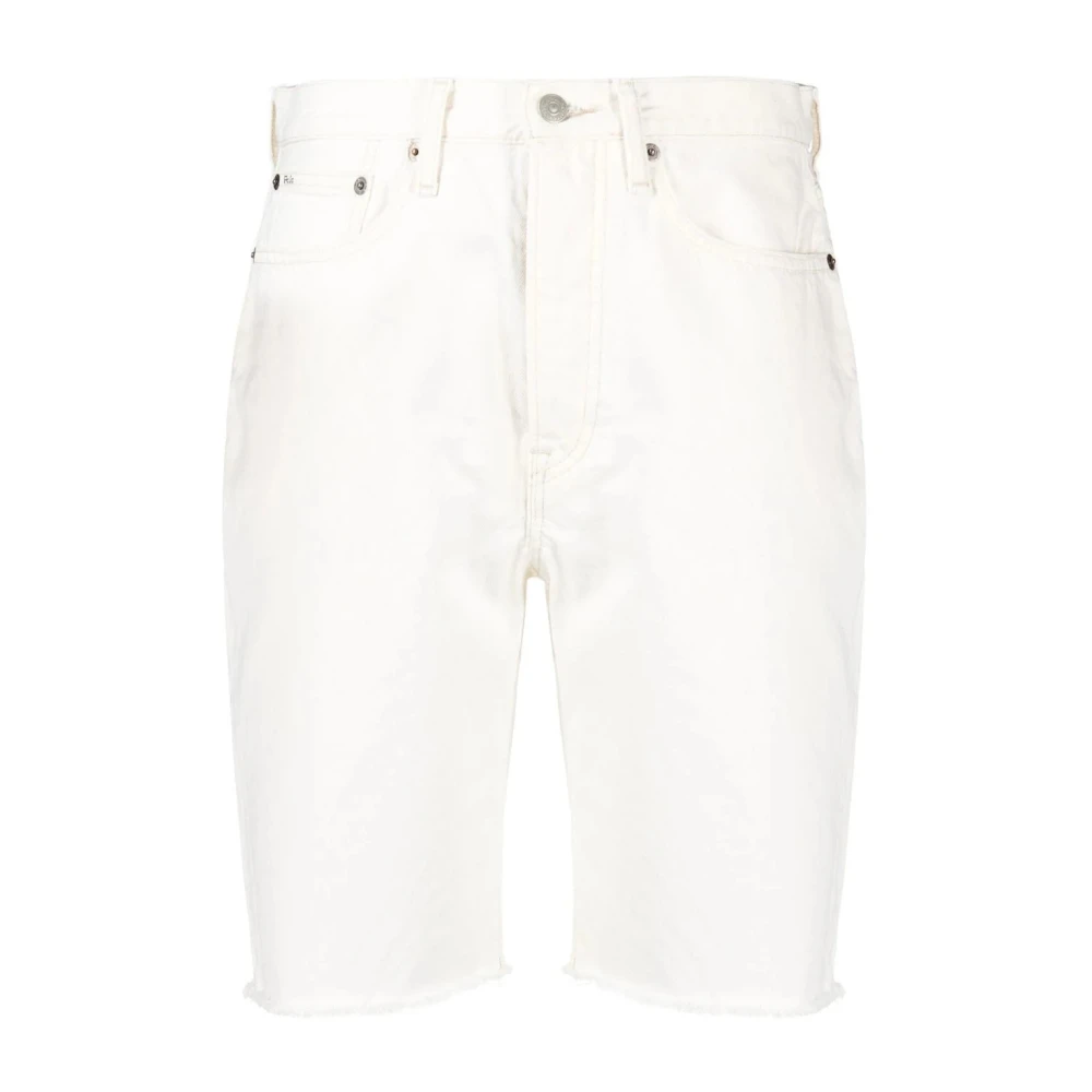 Ralph Lauren Vit Bermuda Casual Shorts Kvinnor White, Dam