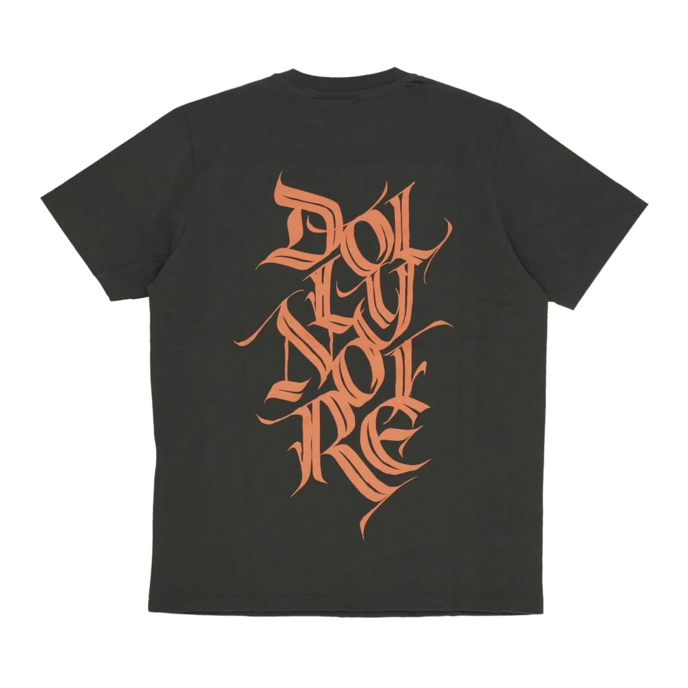 Dolly Noire Bosnacht Handgeschreven T-shirt Green Heren
