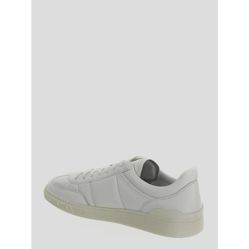 Valentino Garavani Leren Sneaker Upvillage Stijl White Heren