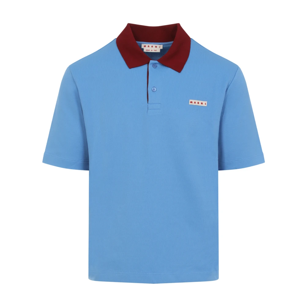 Marni - Tops > Polo Shirts - Blue - Marni - Modalova