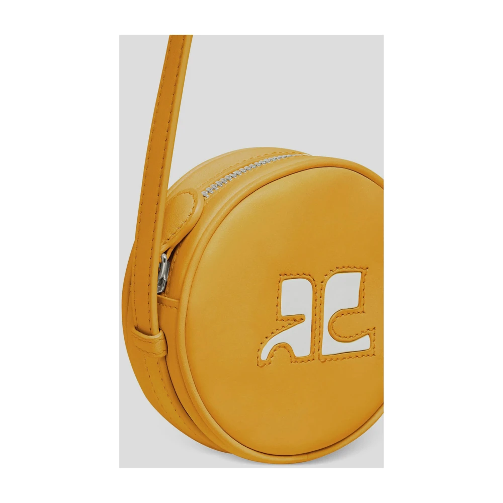 Courrèges Stijlvolle Crossbodytassen voor Vrouwen Yellow Dames