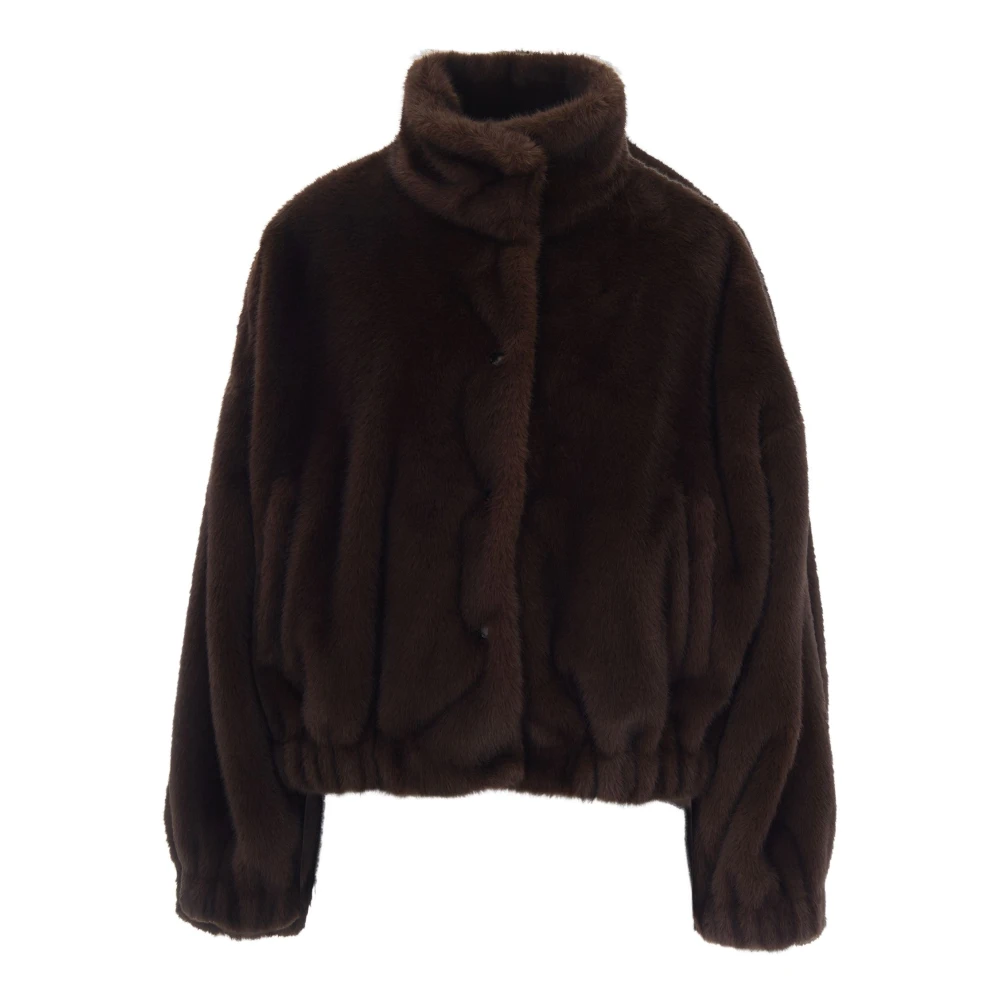 Max Mara , Damen, Jacken, Braun, S 