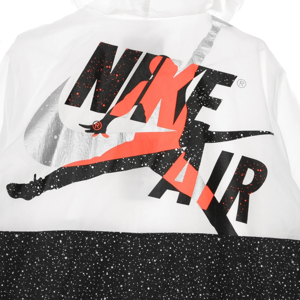 Jordan Windjack in wit zwart infrarood Multicolor Heren