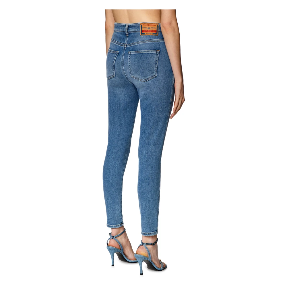 Diesel Super skinny Jeans 1984 Slandy-High Blue Dames