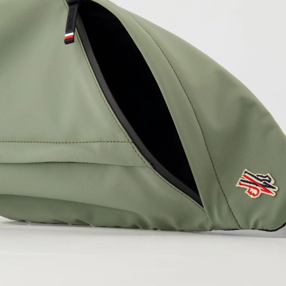 Moncler Waterdichte khaki schoudertas Lente-Zomer 2025 Green Heren