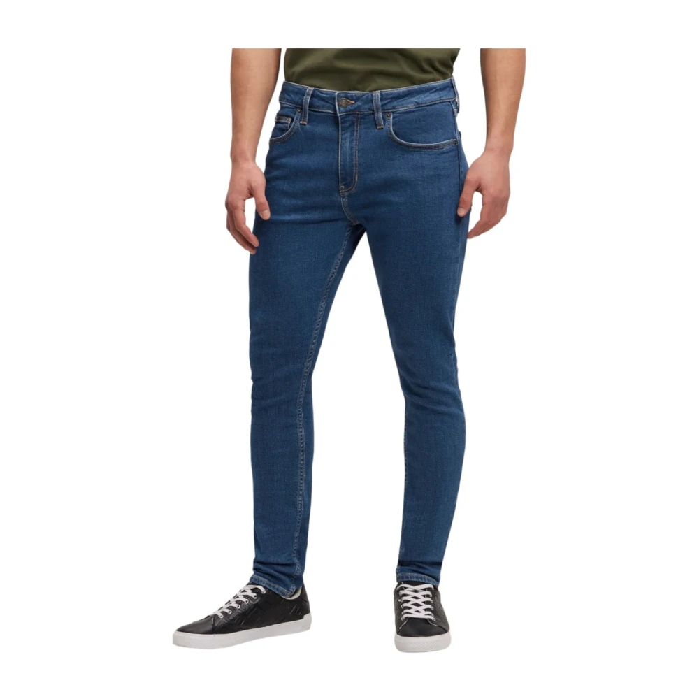 Guess Slim-fit Denim Broek Blue Heren