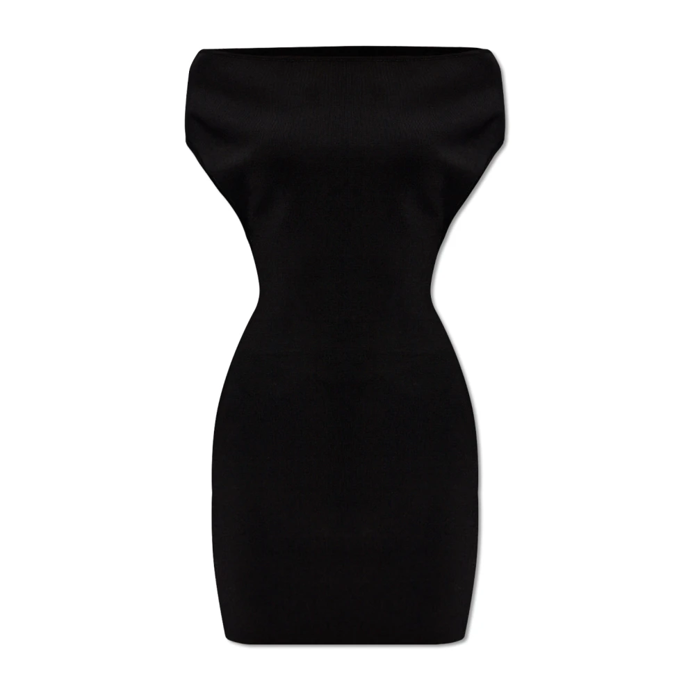 Jacquemus Cubista jurk met ontblote rug Black Dames