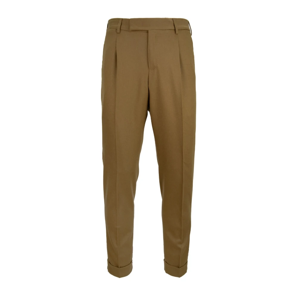 PT Torino Heren Wolblend Pantalon Orange Heren