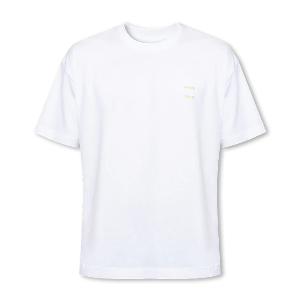 Samsøe Joel T-shirt White Heren