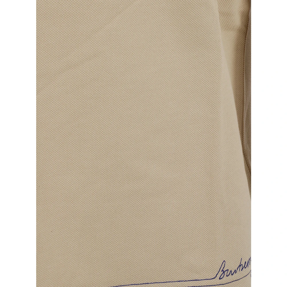 Burberry Beige T-shirts en Polos Beige Heren