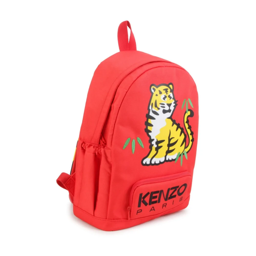 Kenzo Backpacks Red Heren