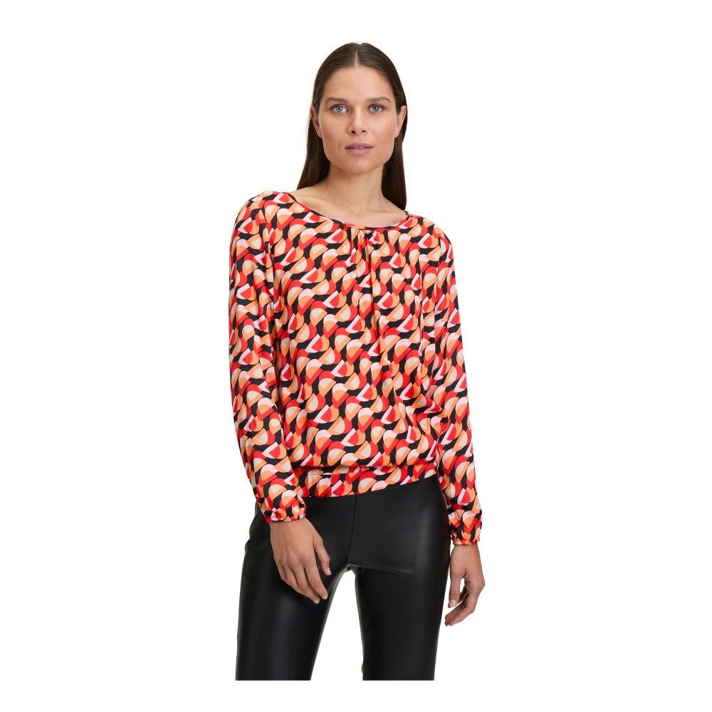 Betty Barclay Blouse met grafische print Multicolor Dames