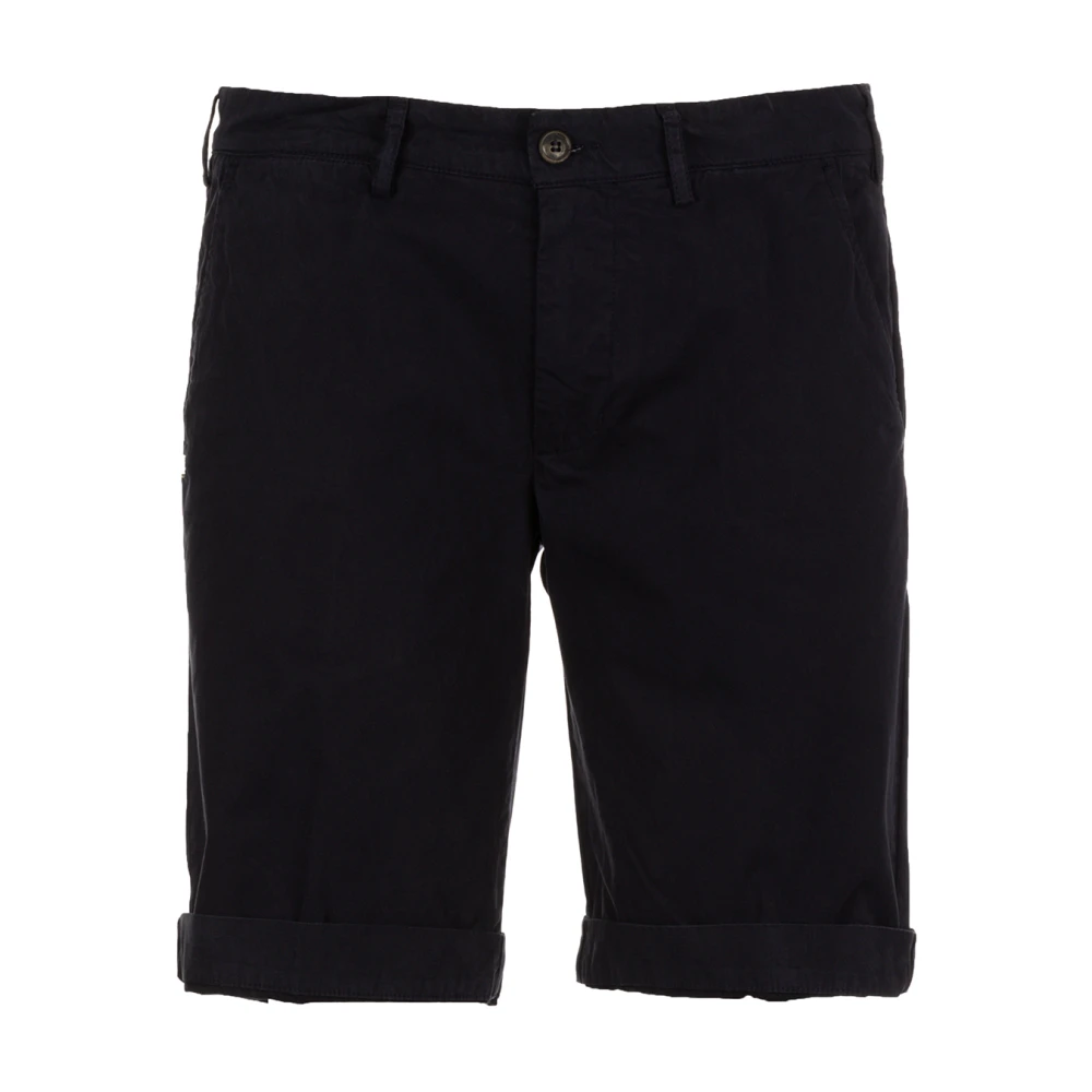40Weft Blauwe Chino Bermuda Shorts voor Mannen Blue Heren
