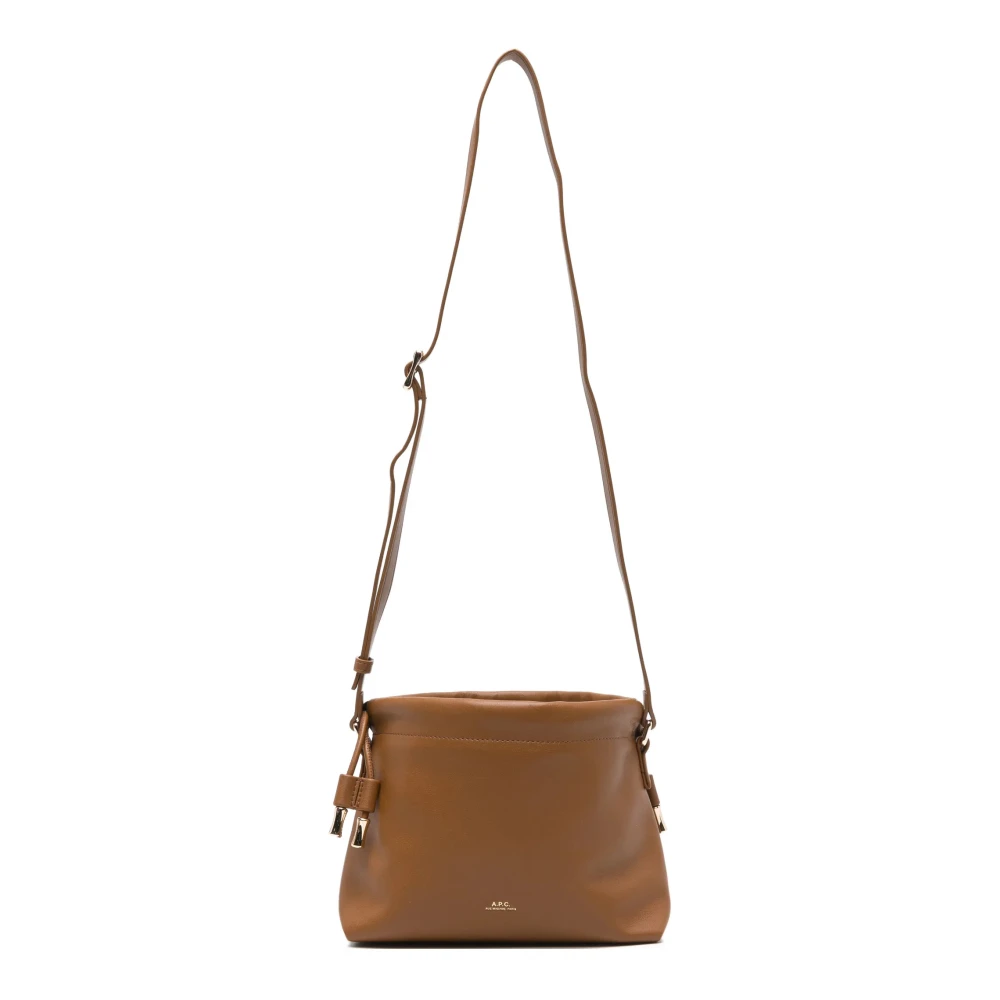 A.p.c. Women's Brown Cross Body Bags, One Size, Ninon Mini Bag