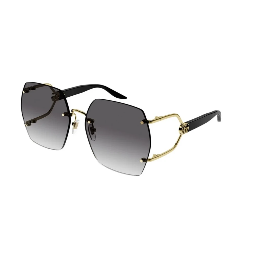 Gucci Women's Yellow Oversize Sunglasses - Sunglasses - 62 Mm - Accessories