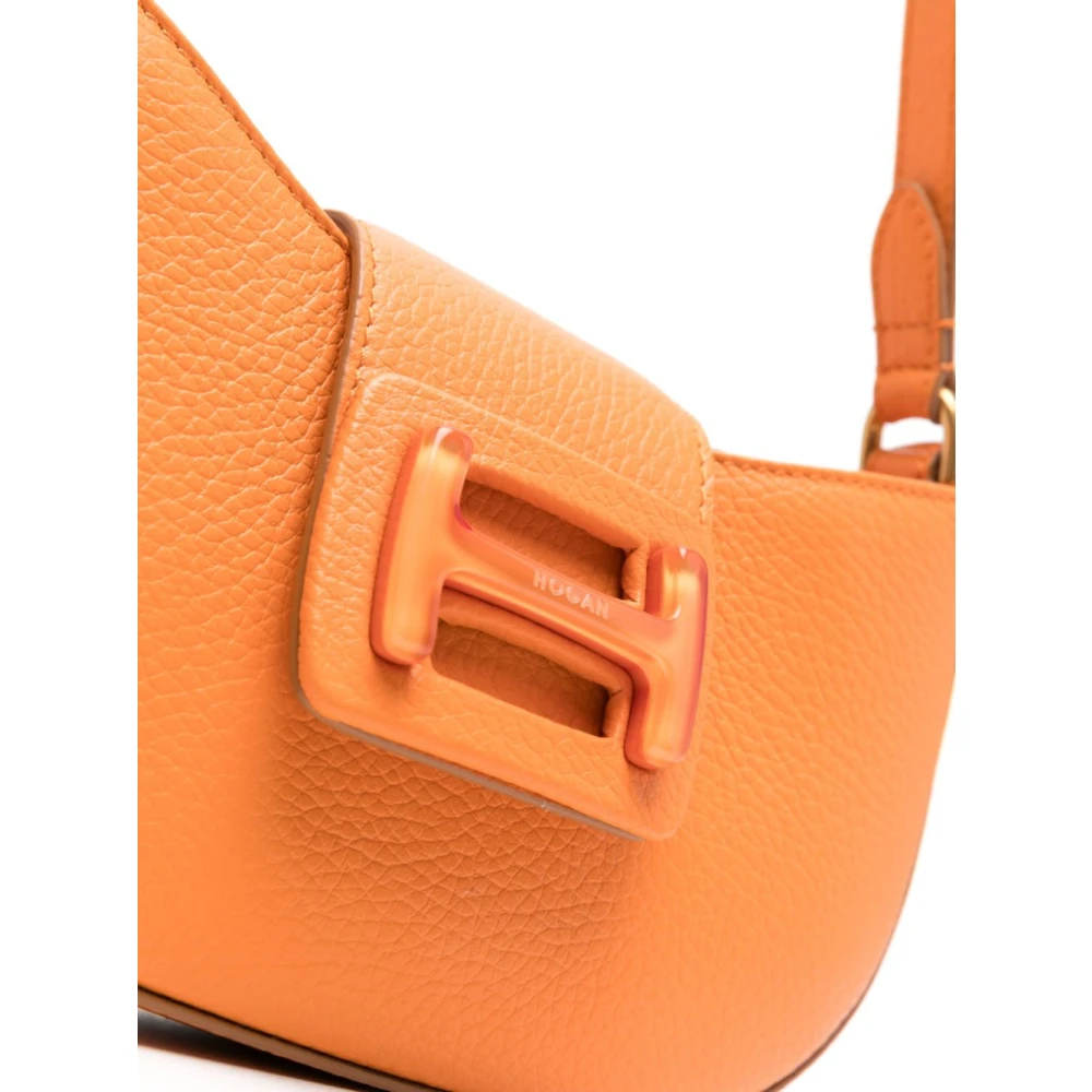 Hogan Shoulder Bags Orange Dames