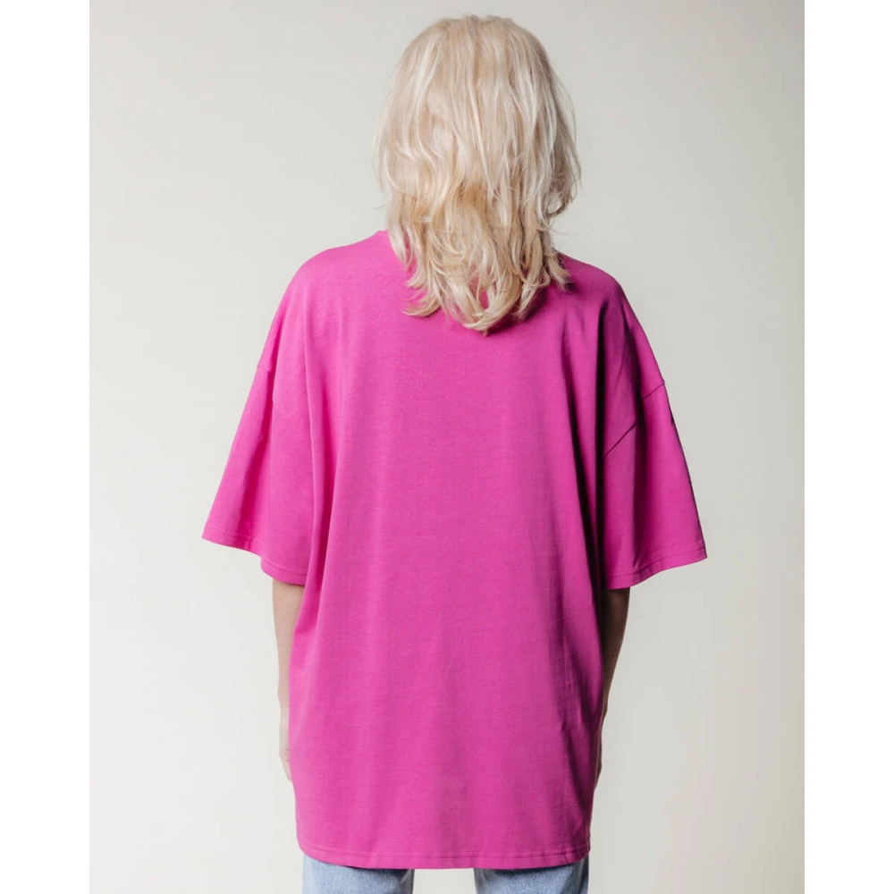 Colourful Rebel Wave Logo T-shirt Pink Dames