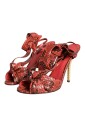 exotic-coral-leather-high-heel-sandals