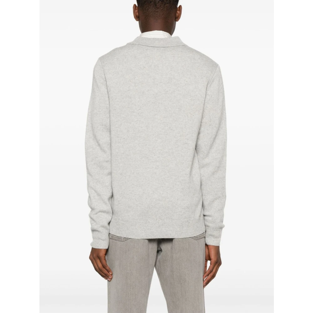 MC2 Saint Barth Grijze Trui Aw24 Gray Heren
