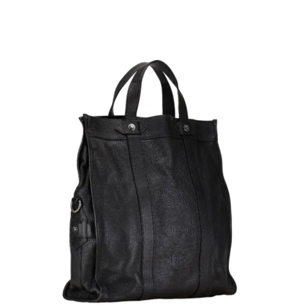 Bally Pre-owned Leather handbags Black Dames