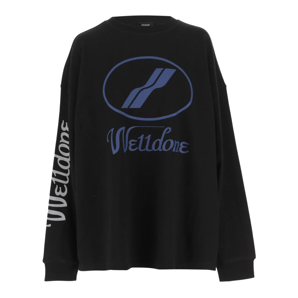 We11Done Zwarte Sweater Collectie Black Heren