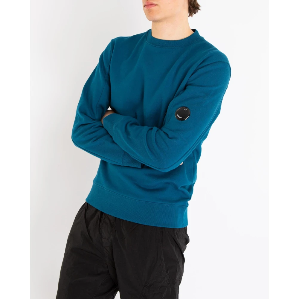 C.P. Company Blauwe Hoodie voor Heren Blue Heren