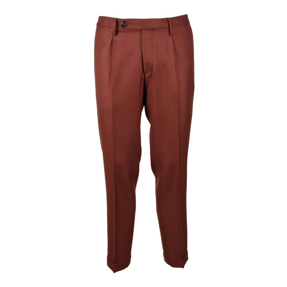 Michael Coal Wolmix Stijlvolle Broek Red Heren