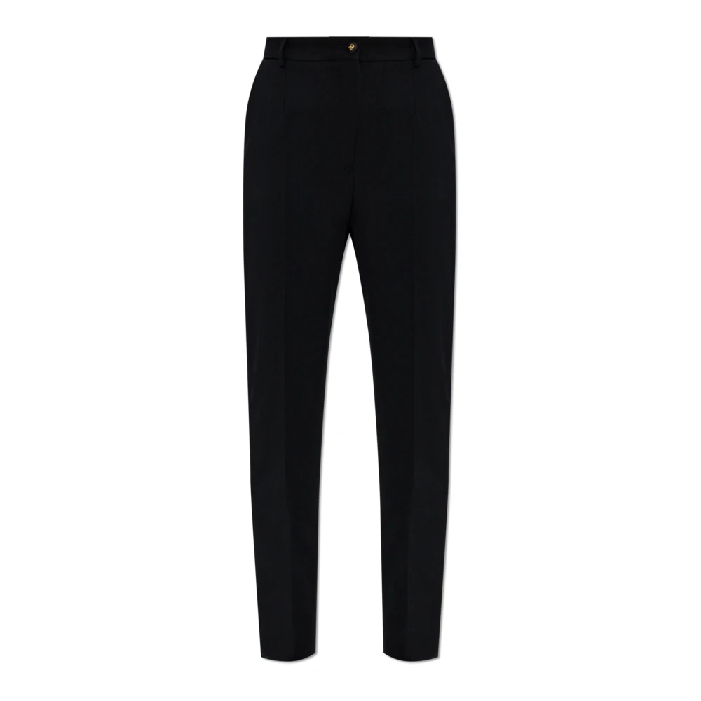 Dolce & Gabbana Mujer Negro Pantalones, Talla: Xs